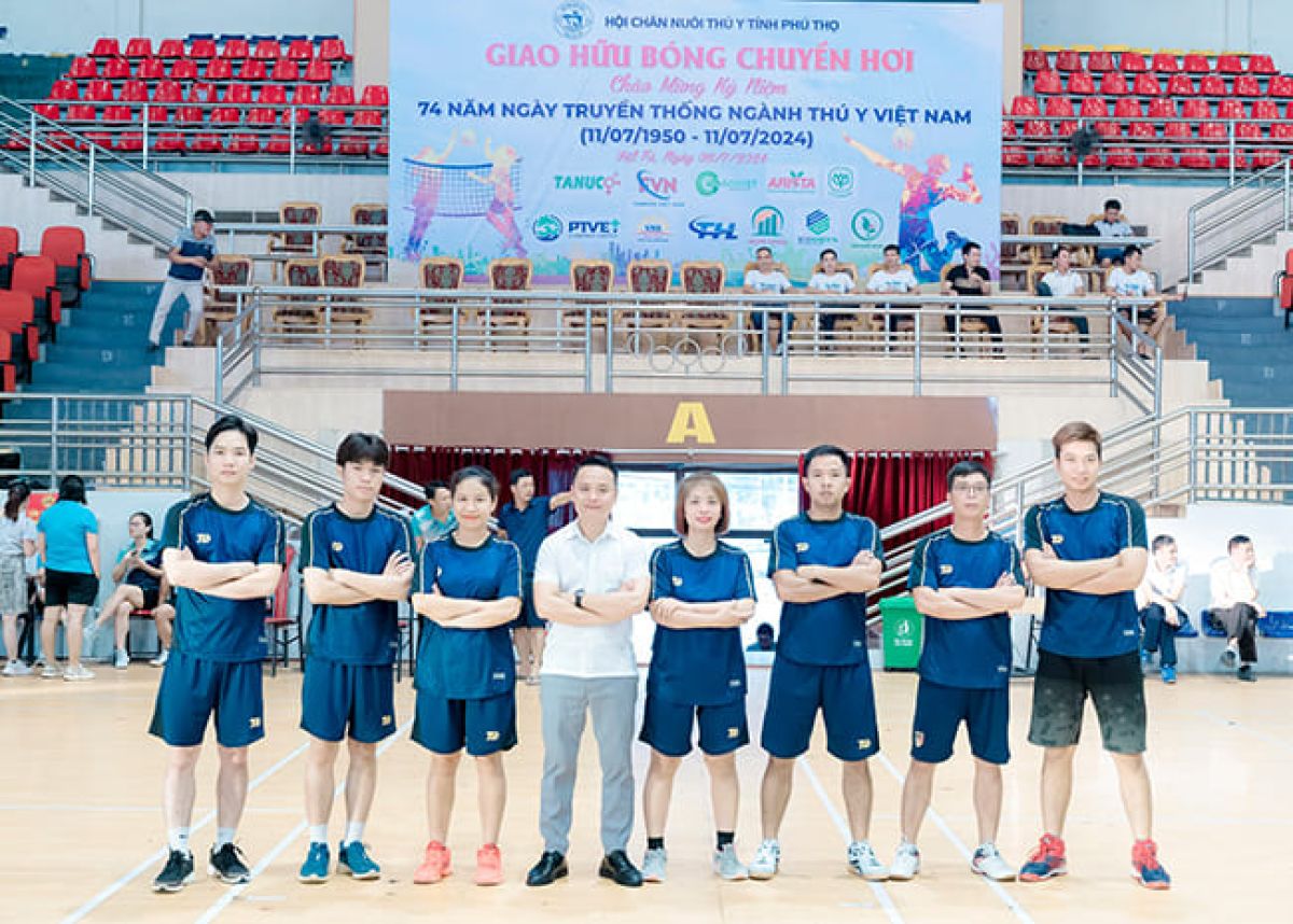 Goovet participated in the friendly volleyball tournament celebrating the 74th anniversary of Vietnam's Veterinary Tradition (July 11, 1950 - July 11, 2024