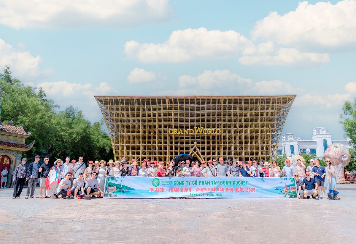 Goovet c&ugrave;ng Qu&yacute; Đại L&yacute;, Qu&yacute; Kh&aacute;ch h&agrave;ng du lịch Ph&uacute; Quốc 2026