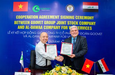 Goovet ký kết thành công hợp đồng xuất khẩu với đối tác đến từ Iraq